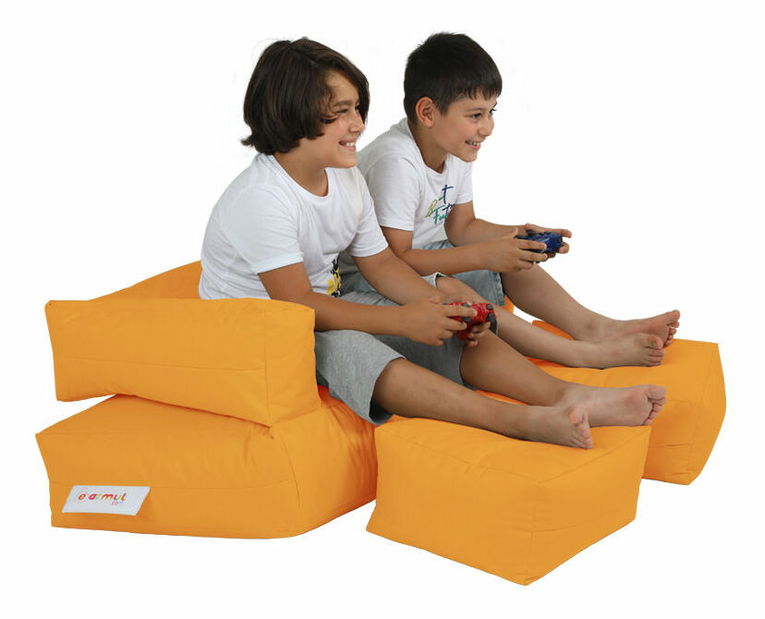 Sedací vak Kiddo (Oranžová)