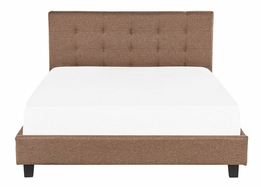 Franciaágy 180 cm Syrma (természetes) (ágyráccsal)