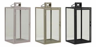 Set de 36 de felinare Alorra (negru + bej + verde)