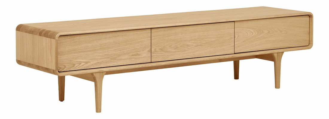 TV stolík/skrinka Davenia 5 (prírodná)