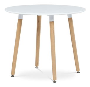 Jedálenský stôl Destrozar (biela matná) (pre 2 osoby)