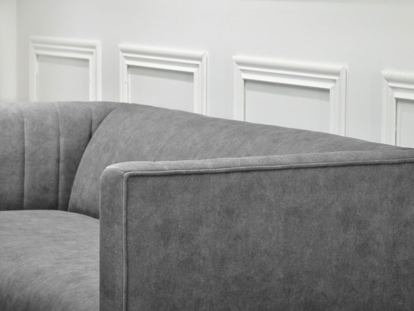 Canapea două locuri Recalentada (gri)