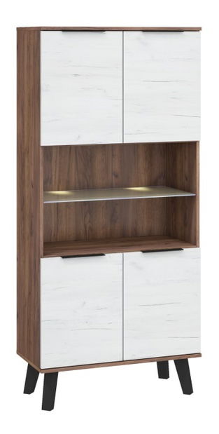 Regál Shela SVN-10 (craft tobaco + craft biely)