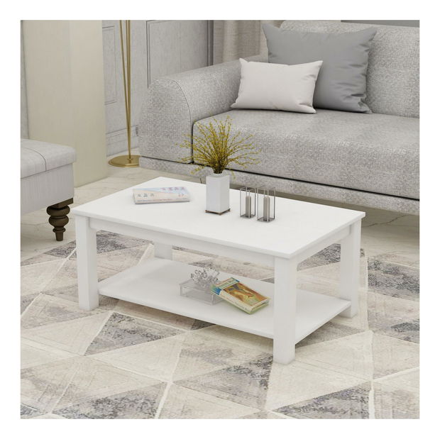 Konferenčný stolík Milasi 1 (biela) 