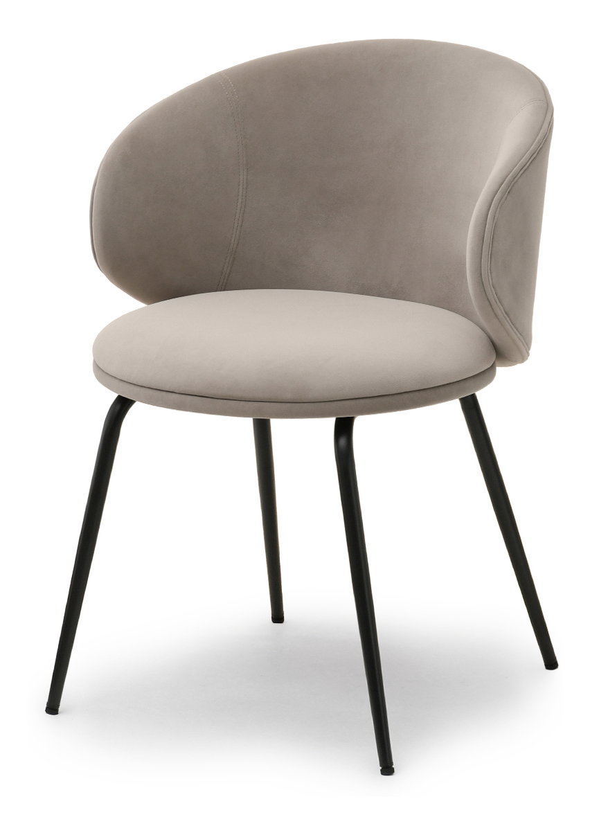 Étkezőszék Carbono (bézs + fekete)