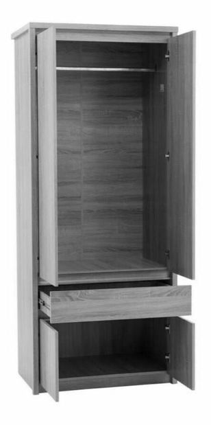 Ruhásszekrény Soledad (szonoma tölgy)