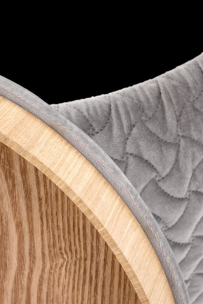 Taburete Banoba (gri deschis)