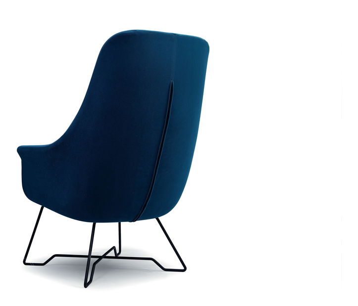 Fotel Eliah (sötétkék)