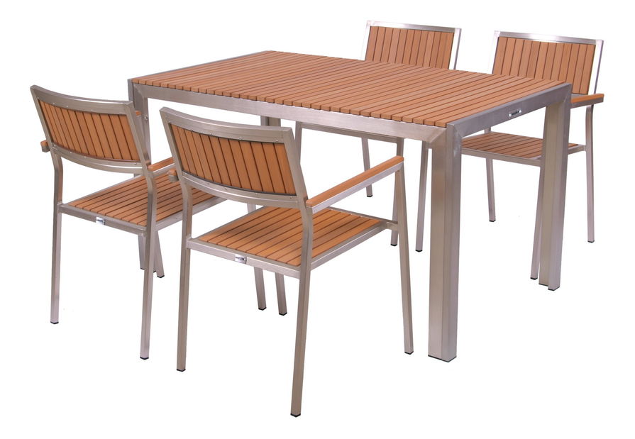 Záhradný nábytok Hecht Gallery set Teak (hliník)