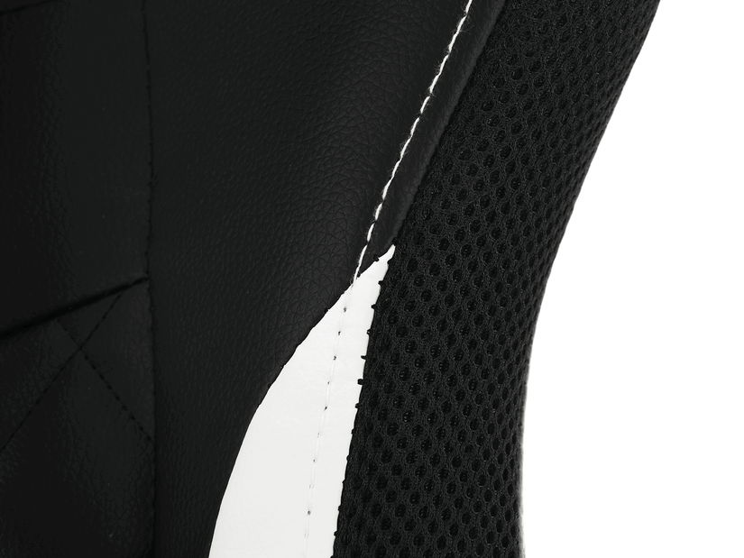 Irodai fotel Zopity (fekete + fehér + minta)