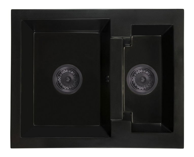 Kuchynský drez Yagma (čierna) (bez otvoru pre batériu) (L)