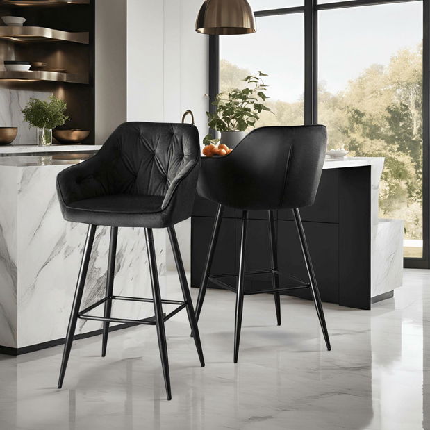 Bárszék Solicitamos (fekete) 