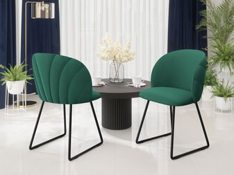 Fotel Josiah M (sötétzöld)