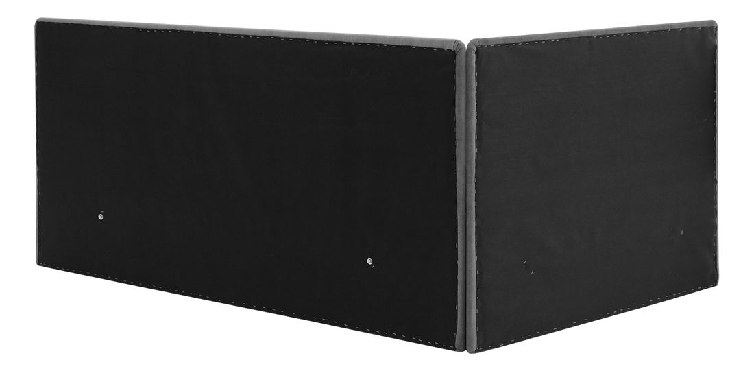 Jednostruki krevet 110 cm Optoman (smeđe-siva) (s podnicom i madracem) (s prostorom za odlaganje)