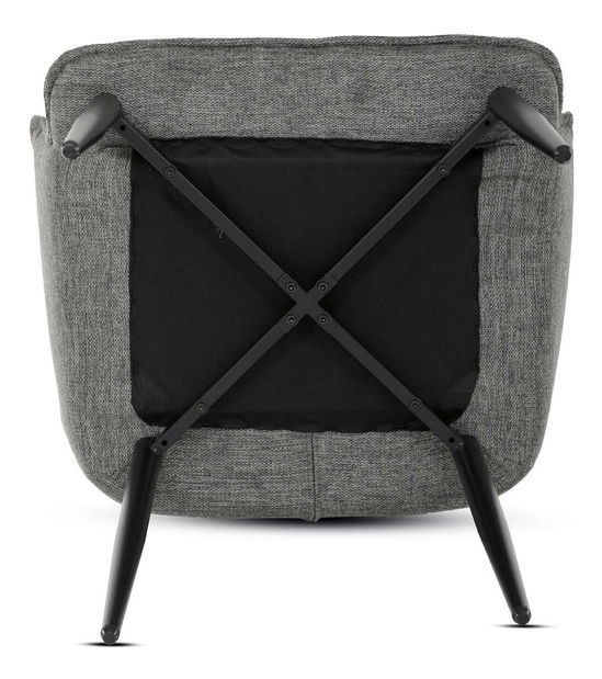 Jedálenská stolička Dopada (sivá)