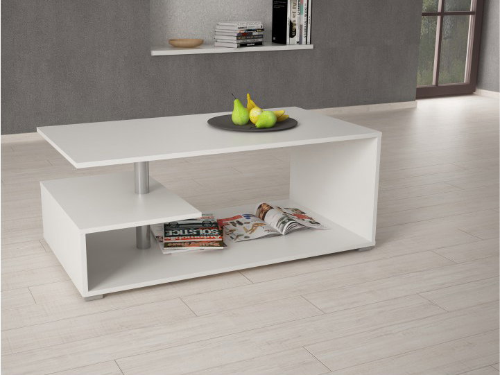 Konferenčný stolík Dorisa (biela) *výpredaj