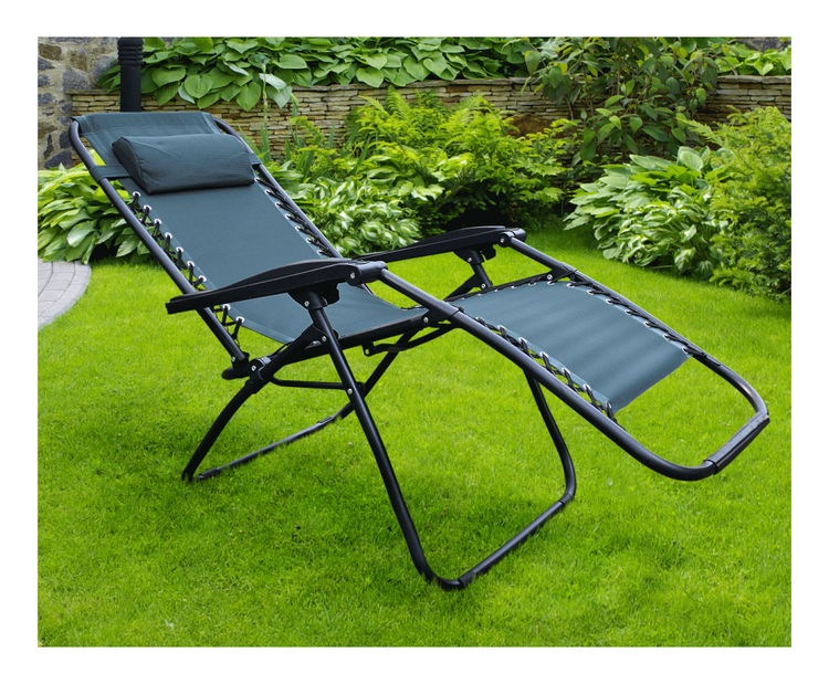 Scaun reglabil de grădină Gerry (verde) *vânzare stoc