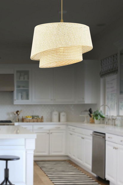 Stropna svjetiljka Luxedanto 4 (krem)