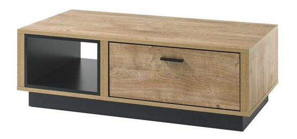 Dohányzóasztal Bekas (antracit + wotan tölgy) *bazár