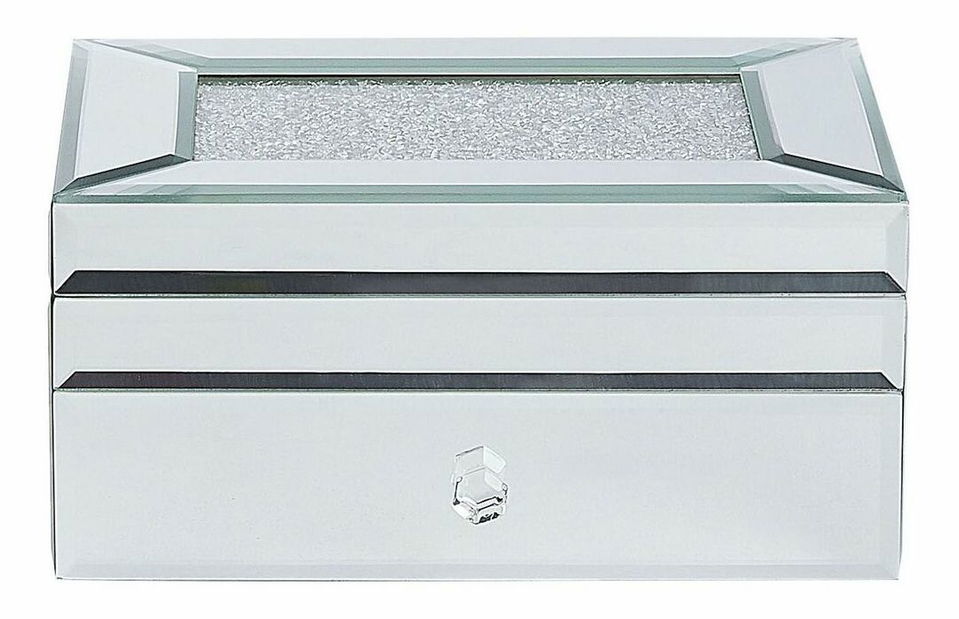 Ékszertartó szekrény Kyrie (ezüst)