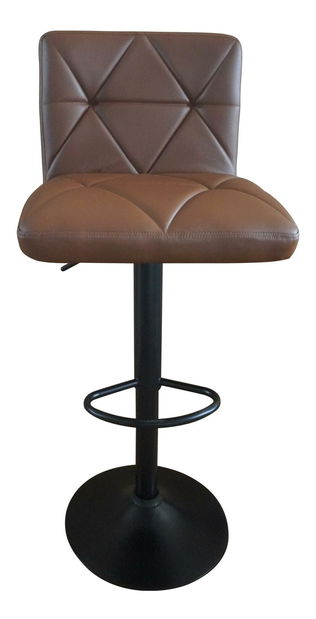 Barska stolica Seley (ekokoža smeđa + crna)