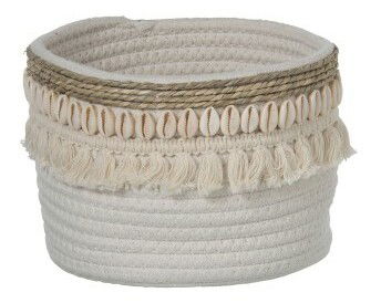 Dekorácia do domácnosti Jolipa Ibiza Life (biela) 14x19x19cm 