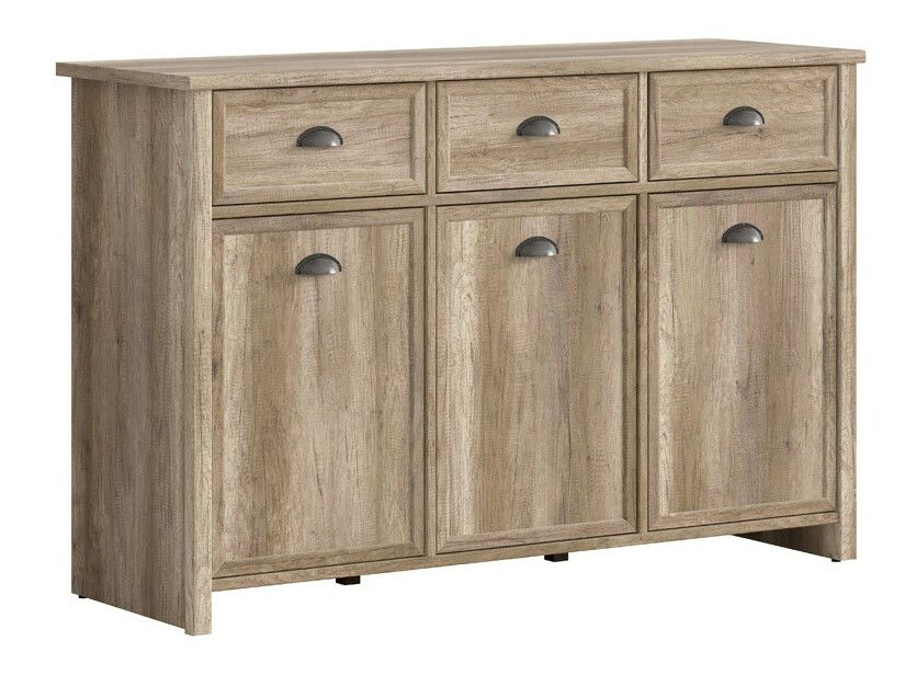 Comodă Cannet KOM3D3S (stejar monument) *vânzare stoc