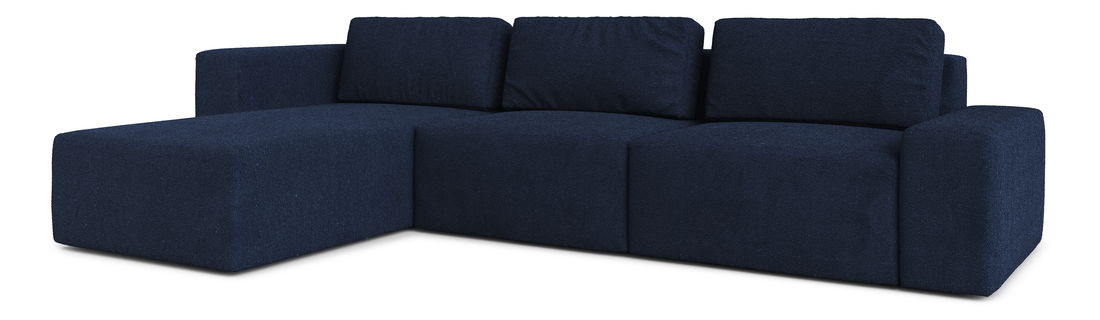 Sarokkanapé Berliner (B) (sötétkék)