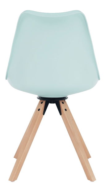 Otočná stolička Dolena (mentolová ekokoža)