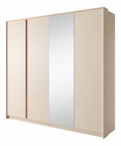 Dulap de haine Danton 220 (cu oglindă) (Bej)