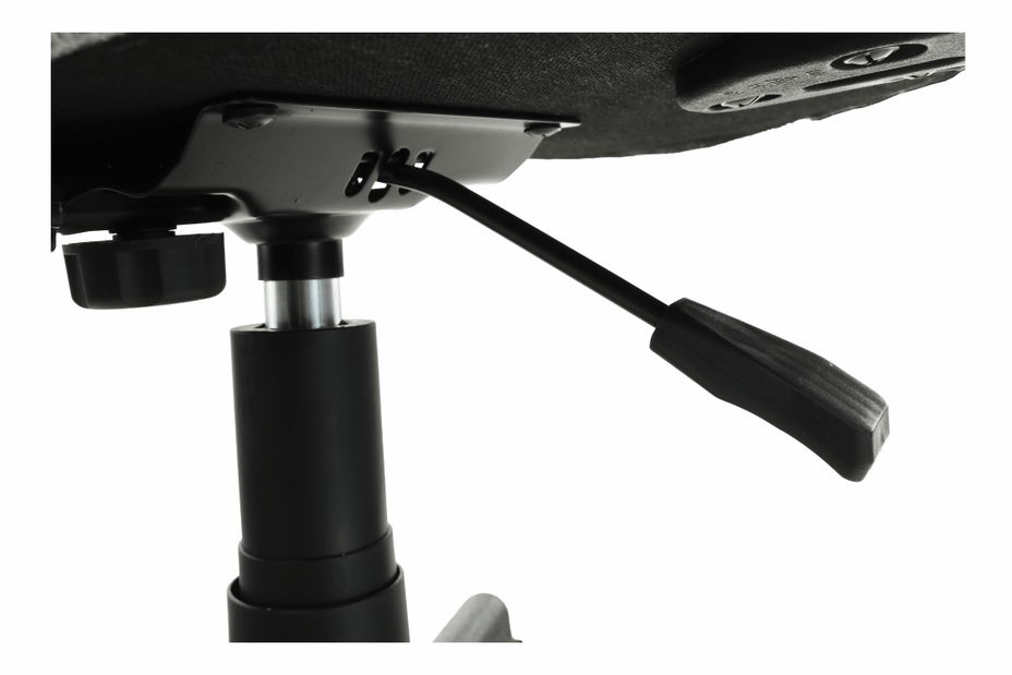 Kancelárska stolička Taos (čierna + sivá)