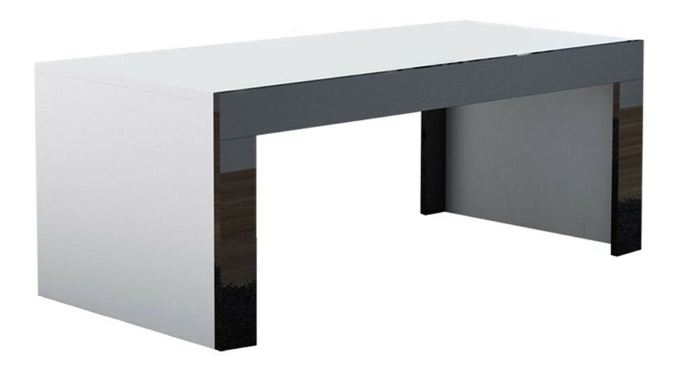 Măsuță cafea Mireille (alb + alb lucios) *resigilat