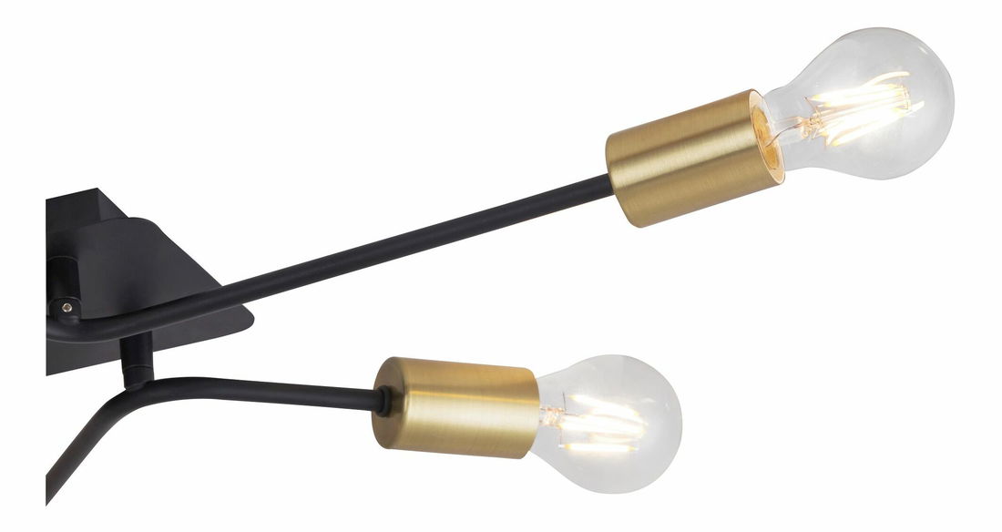 Iluminat de perete Lanny 2103 (negru + auriu)