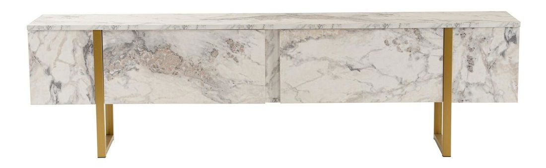 TV ormarić Seronitta (mramor + zlatna) *rasprodaja