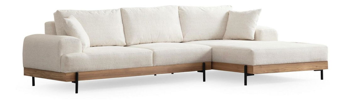 Colțar Etorella (D) (alb + Stejar)