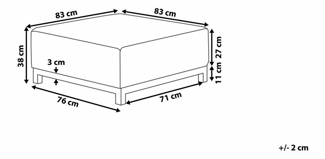 Taburete RAVIOL (bej + negru)