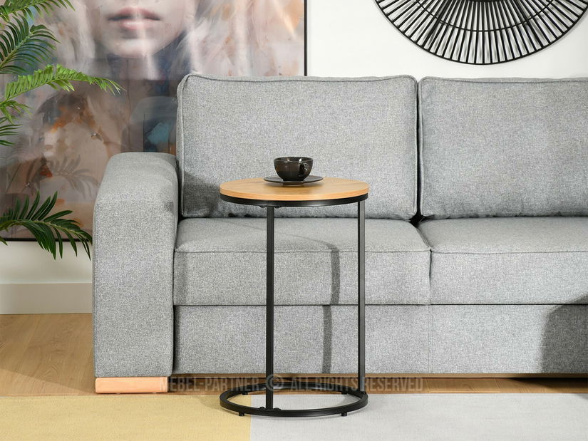 Konferenčný stolík Corden (dub + čierna)