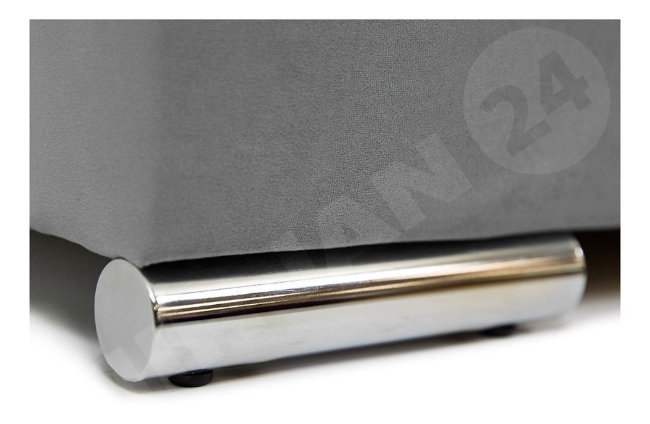 Pat matrimonial 180 cm Hermon (alb)