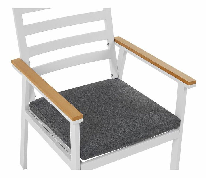 Vrtni set COVELL (bijela) (za 4 osobe)