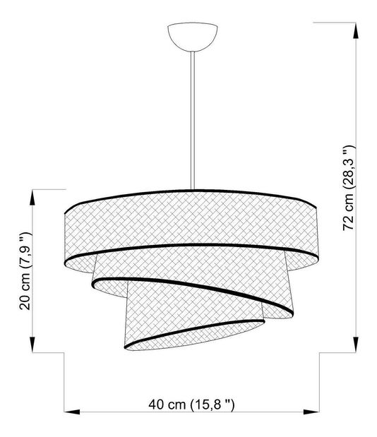 Aplică Luxedanto 3 (crem + Auriu)
