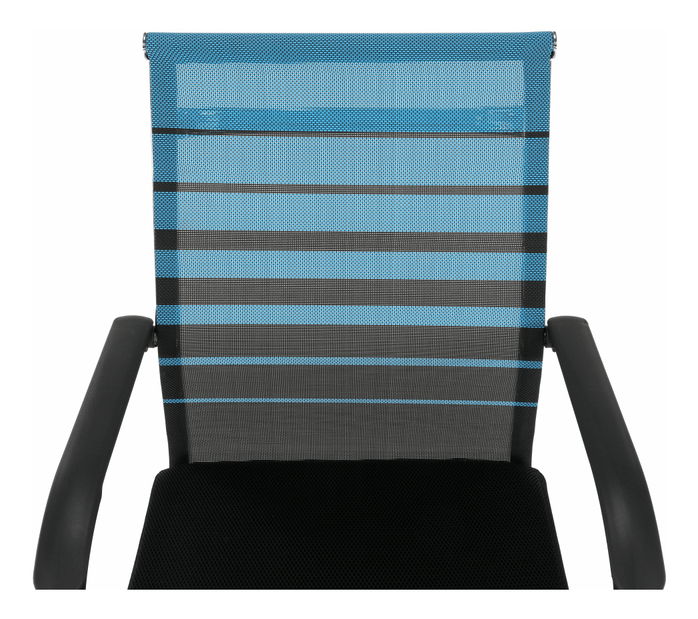 Kancelárska stolička Esso (modrá + čierna)