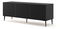 TV asztal/szekrény Rawy 2 (fekete + fekete)