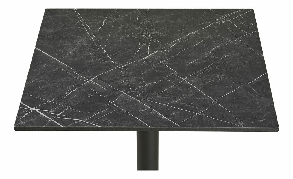 Bistro stôl Bsamira 3 (sivá + čierna)