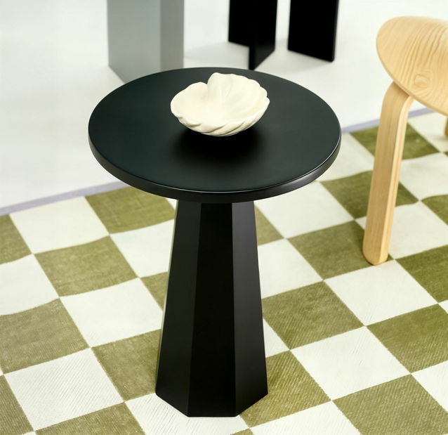 Príručný stolík Lilia (čierna)