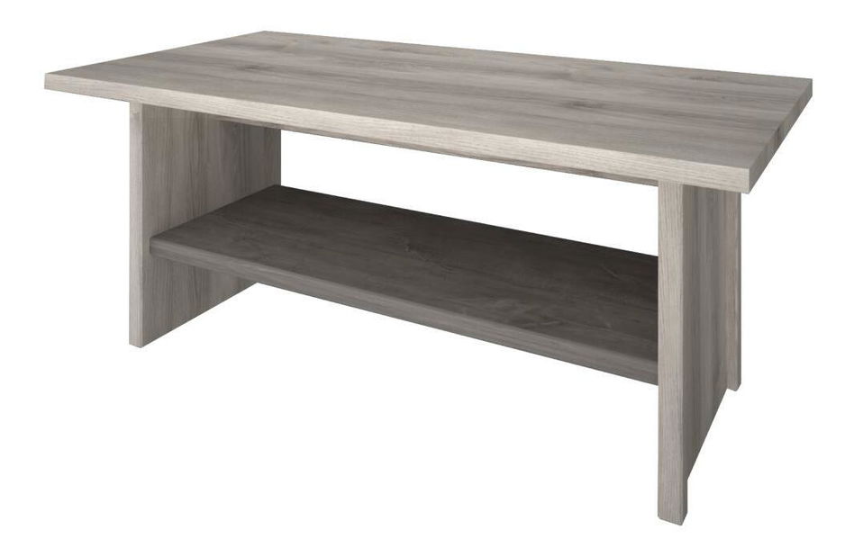 Konferenčný stolík Jess new (gaštan nairobi + onyx)