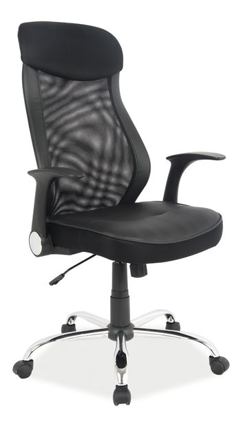 Kancelárske kreslo Q-120 (ekokoža čierna)