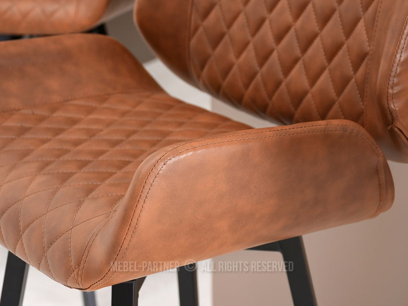 Stolička Pia (hnedá + čierna)