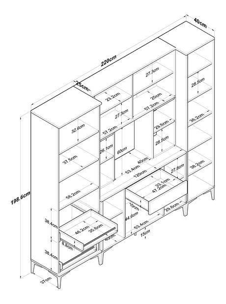 Set 3ks. konferenčných stolíkov Kutevi 2 (biela)
