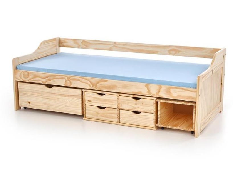 Dětská postel Malva (prirodne drevo)