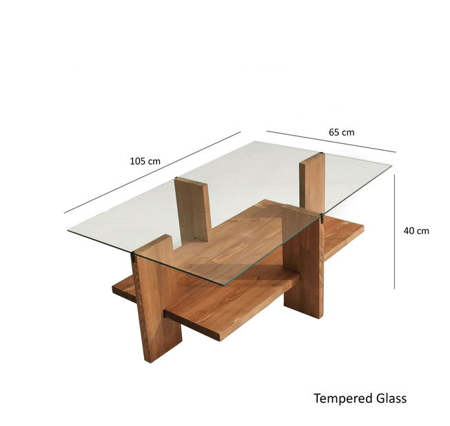 Konferenčný stolík Putilo (drevo)